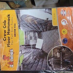 MONEY DONATED TO SPCA 4knine Crewcab floor hammock full size trucks drivers side